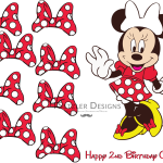 Pin The Bow on Minnie Mouse