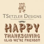 Happy Thanksgiving Snack Bag Covers