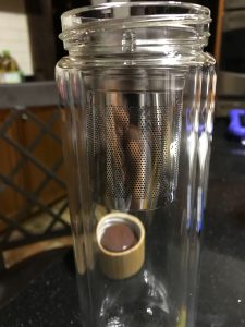 Glass Infused Tea Tumbler