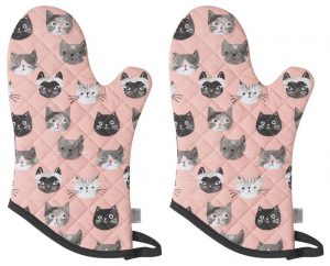 Cat Oven Mitts