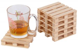 Wooden Pallet Coasters