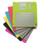 Retro Floppy Disk Coaster
