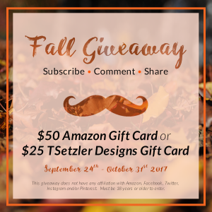 Fall Giveaway 2017