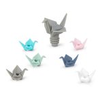 Origami Swans Wine Stopper