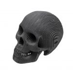 3D Cardboard Skull 