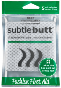 Subtle Butt Disposable Gas Neutralizers