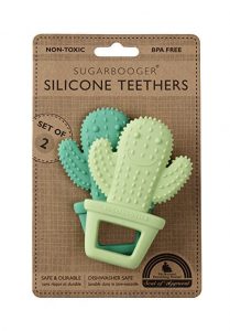 Sugarbooger Silicone Teether Happy Cactus