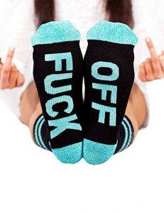 Helury Fuck Off Socks