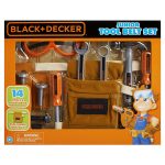 Jakk Pacific Black & Decker Junior 14 Piece Toy Tool Belt Set