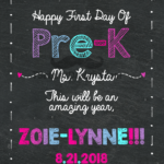 First Day of School Gift Tag
