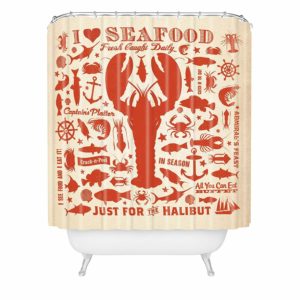 Lobster Shower Curtain