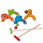 Wondertoys Wooden Animals Croquet Set 