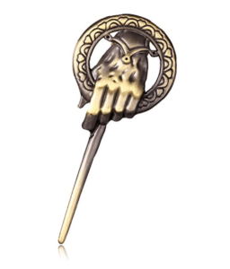 Game of Thrones Antique Hand of The King Brooch pin 