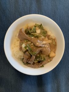 Slow Cooker Bok Choy Beef