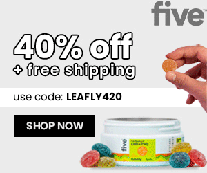FIVE 40% off + Free Shipping