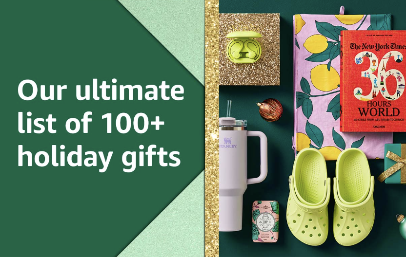Our ultimate list of 100+ holiday gifts.